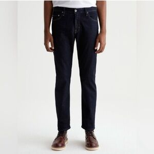 AG Adriano Goldschmied Everett Slim Straight Dark Wash Jeans, 33x28, Like New